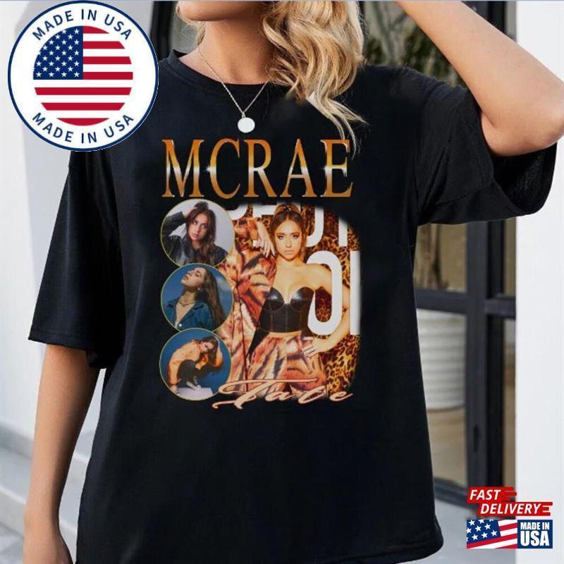 Tate Mcrae The Think Later 90s Music Y2k Concert Tee
